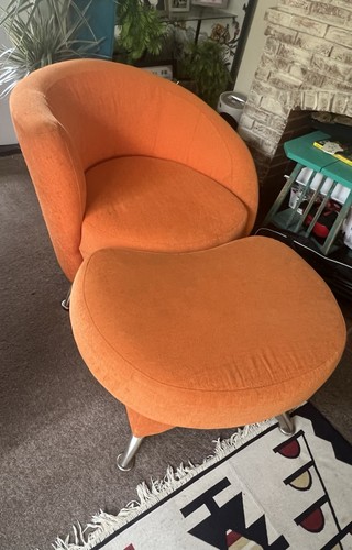 Orange vladimir kagan - kagan, swirl