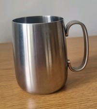 Old Hall 9cm tankard Robert Welch Vintage 1960s stainless steel Half Pint Mug
