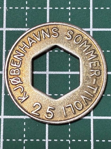 Denmark amusement park - denmark, token