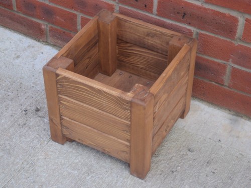 Small square planter 27cm - planter,