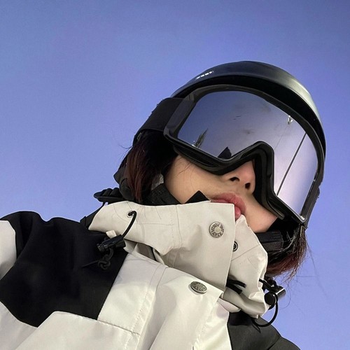 Frame winter ski - goggles, for