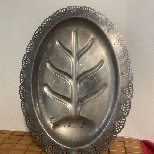 Vintage tree life platter - tree,
