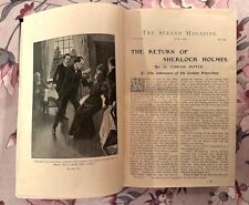 1st Print Sherlock Holmes A Conan Doyle - The Strand Magazine - Vol 28 1904