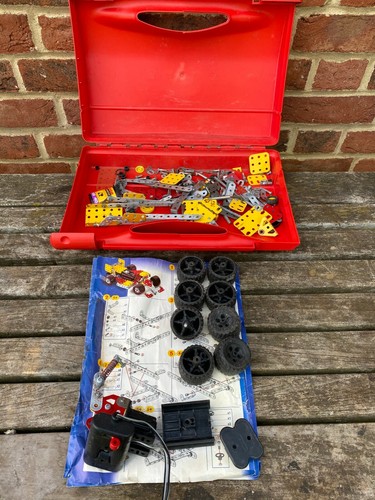 Vintage meccano car - vintage, red