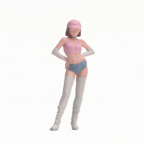 Miniature figurine standing - miniature,