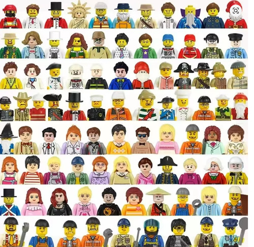 40x minifigures bundle job - 40x,