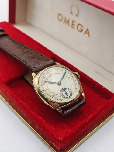 Antique omega solid gold - solid,