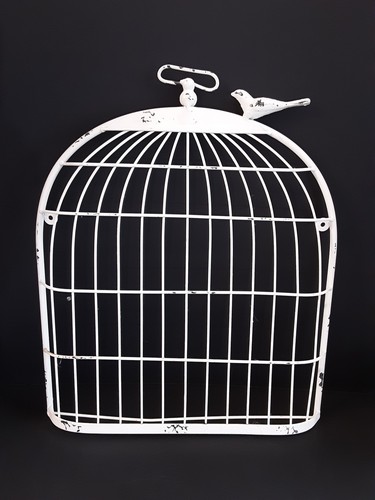 Shabby chic faux bird - shabby,