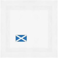 'Scottish Flag' Cotton Napkin