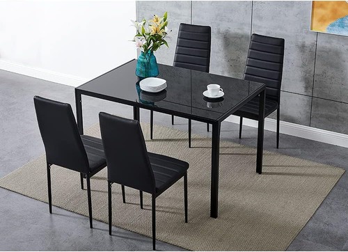Compact dining set with - set, 4