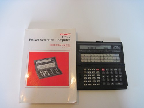 Vintage tandy pocket - pc-6,