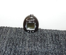 Bandai Tamagotchi Black/Silver Original English 2017 Keychain Electronic Game