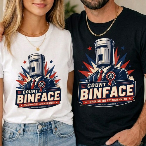 Count binface mens shirt - binface,