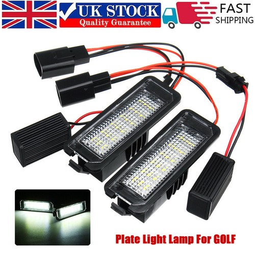 Led number license plate - 2x,