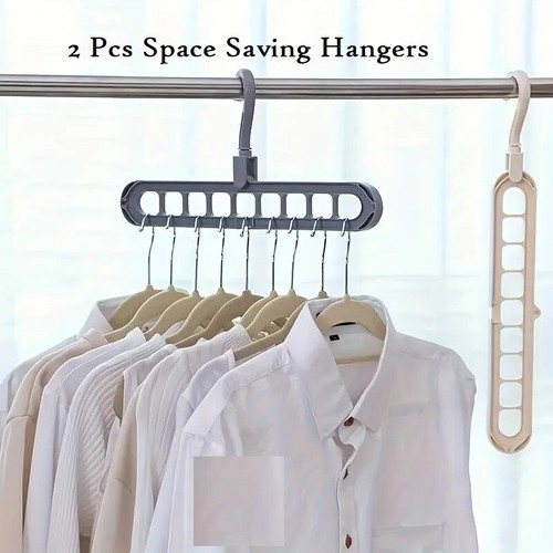 Pack space saving hangers - saving,