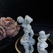 Antique Bisque Cherub Repaired