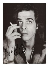 NICK CAVE AUTOGRAPHED SIGNED