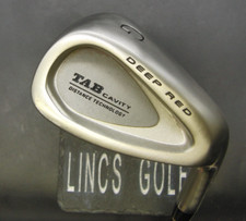 Wilson Deep Red Tab Cavity Gap Wedge Regular Graphite Shaft Wilson Grip