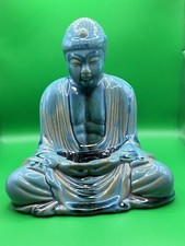 Ceramic Seated Meditating Buddha 25cm Tall