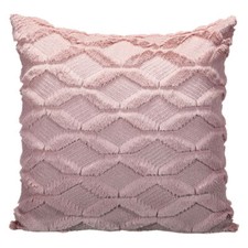 2 Geometric Cushion Covers Fluffy Faux Wool Throw Pillow Case Modern Home Decor