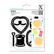 X cut 8 pc dies Sewing patches