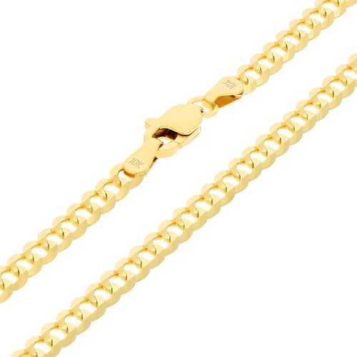 10k yellow gold - 10k, curb