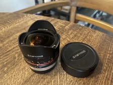 Samyang 8mm f/2.8 Fisheye UMC Manual Focus Lens - Fuji X Fit
