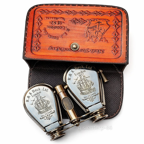 Beck london 1857 brass - r, &
