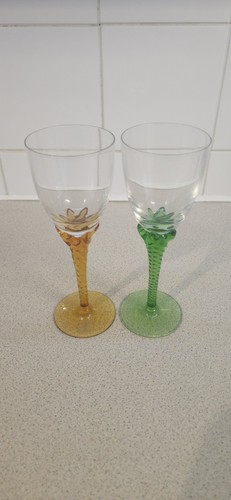 Pair art deco style tulip - pair,