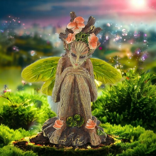 Forest sprite ornament fantasy - forest,