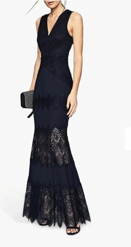 Bnwt reiss navy blue - blue, lace