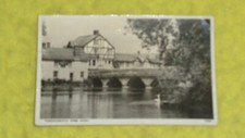Postcard, Fordingbridge, River Avon, Hampshire, mono. RP, Fair, unposted, V4221