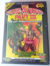 TOXIC AVENGER PART 3 THE LAST TEMPTATION OF TOXIE UNRATED DIR CUT TROMA DVD 1989