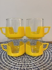 x4 JAJ Pyrex England Drinkups