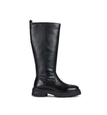 Women Black Knee High Boots