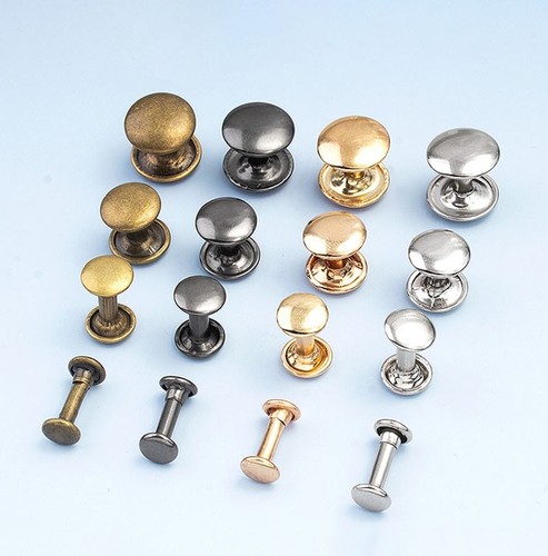 Double cap rivets - double, spike
