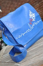 Fila F-13 Shoulder Flight Bag Royal Blue Hardly Used