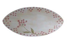 Marks & Spencer Oval/ Banana/ Boat shaped plate. 34cm long, 17cm wide. Ex cond.