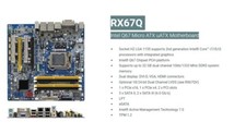 RX67Q Intel Q67 Micro ATX uATX Motherboard
