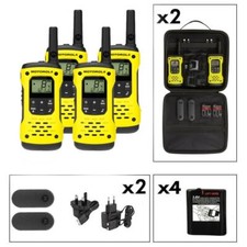 Motorola TLKR T92 Quad Pack License-Free Two Way Radios