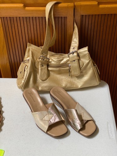 Vera pelle matching golden - pelle,