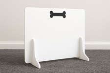 Freestanding Dog Stopper for Stairs & Doorways | No-Drill Pet Gate for Hallways