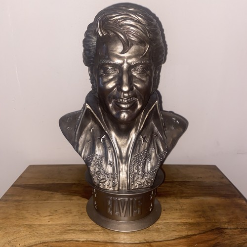 Elvis presley large resin bust - presley,