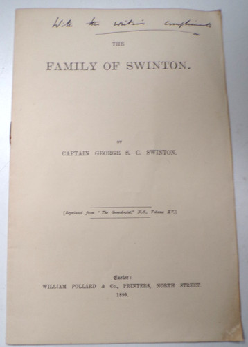 Family swinton 1899 captain - family,