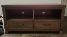 Brown Wooden TV Stand with