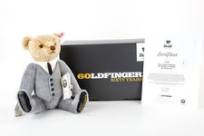 STEIFF 'GOLDFINGER' JAMES BOND 007 LIMITED EDITION MUSICAL TEDDY BEAR 007637