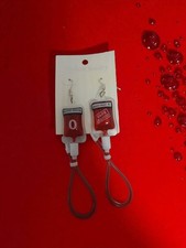 Blood Bag Transfusion Earrings