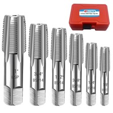 6-Piece BSP Pipe Tap Set, 1"