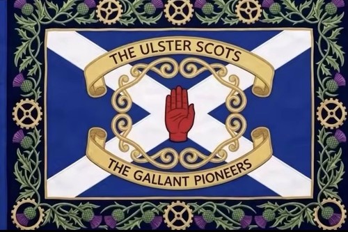 Ulster scots flag - flag, x