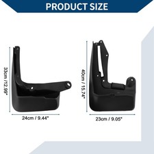 Hihaha Mud Flaps for BMW 5 Series G30 G38 2017-2022 Front & Rear 1 Set